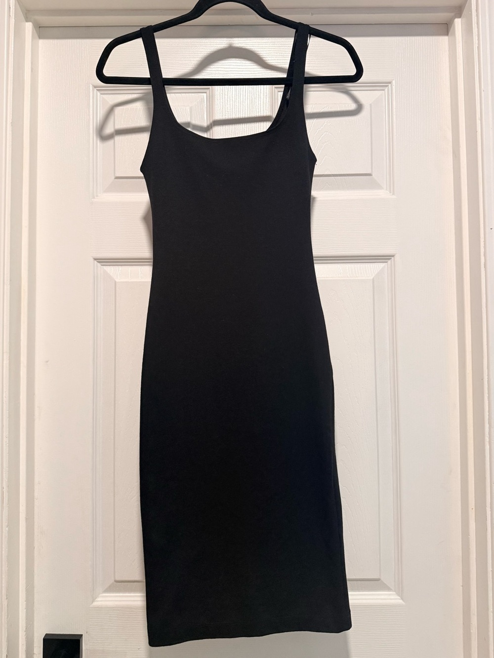Zara Black Tank Midi Dress